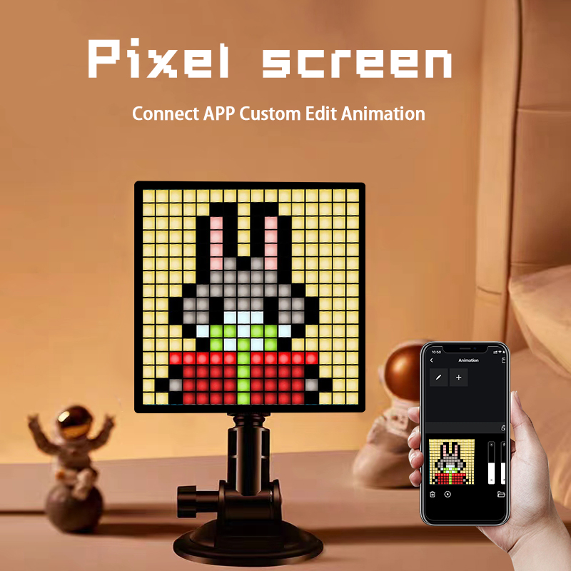 Pixel Art Led Panel - RGB LED Pixel Display Paneel Lamp