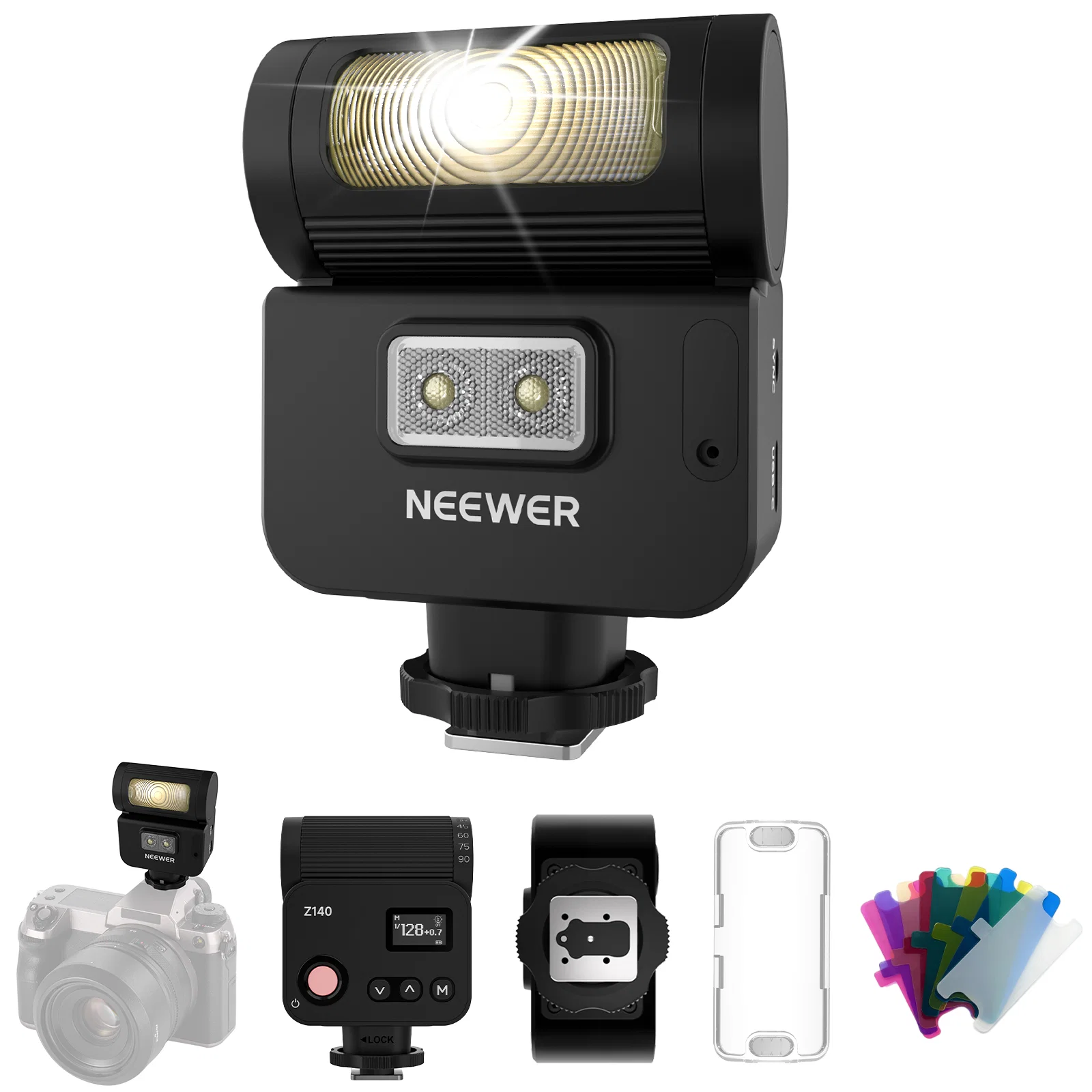 Speedlite Flash External - NEEWER Z140 16Ws Compacte Mini Externe
