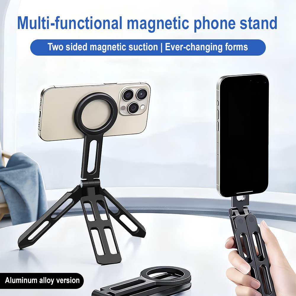 Photography Video - Magnetische telefoonhouder Vierassige 360° ° Draaibare