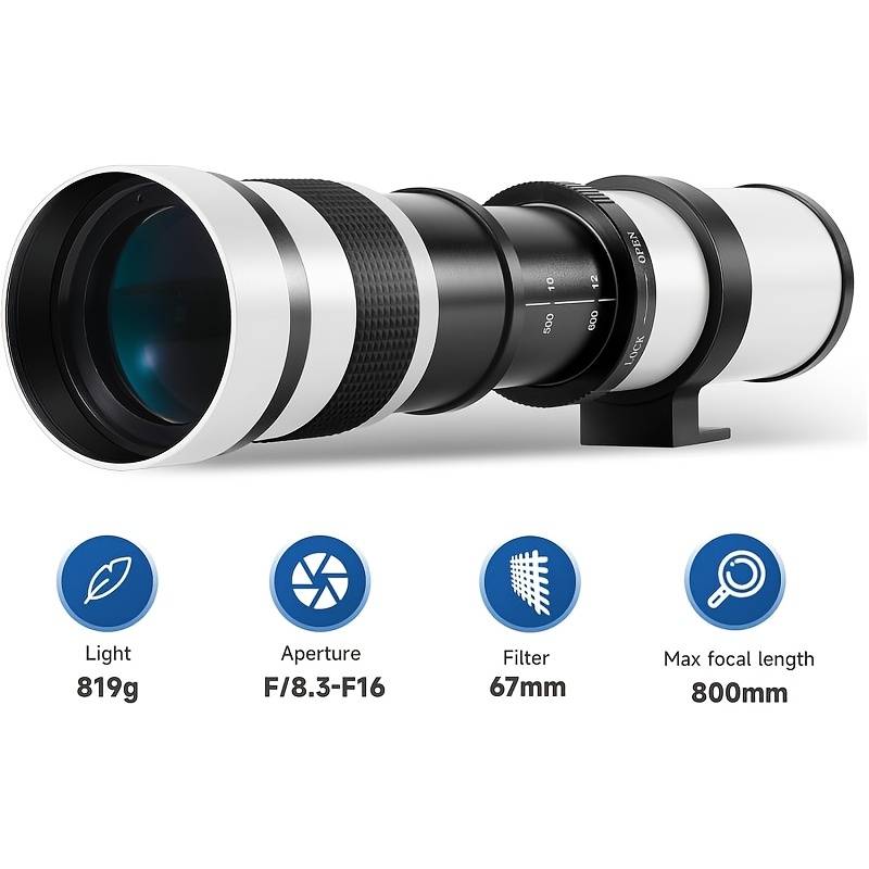 Supertelelens voor Canon/Nikon - Photography Ratio recensie en prijs