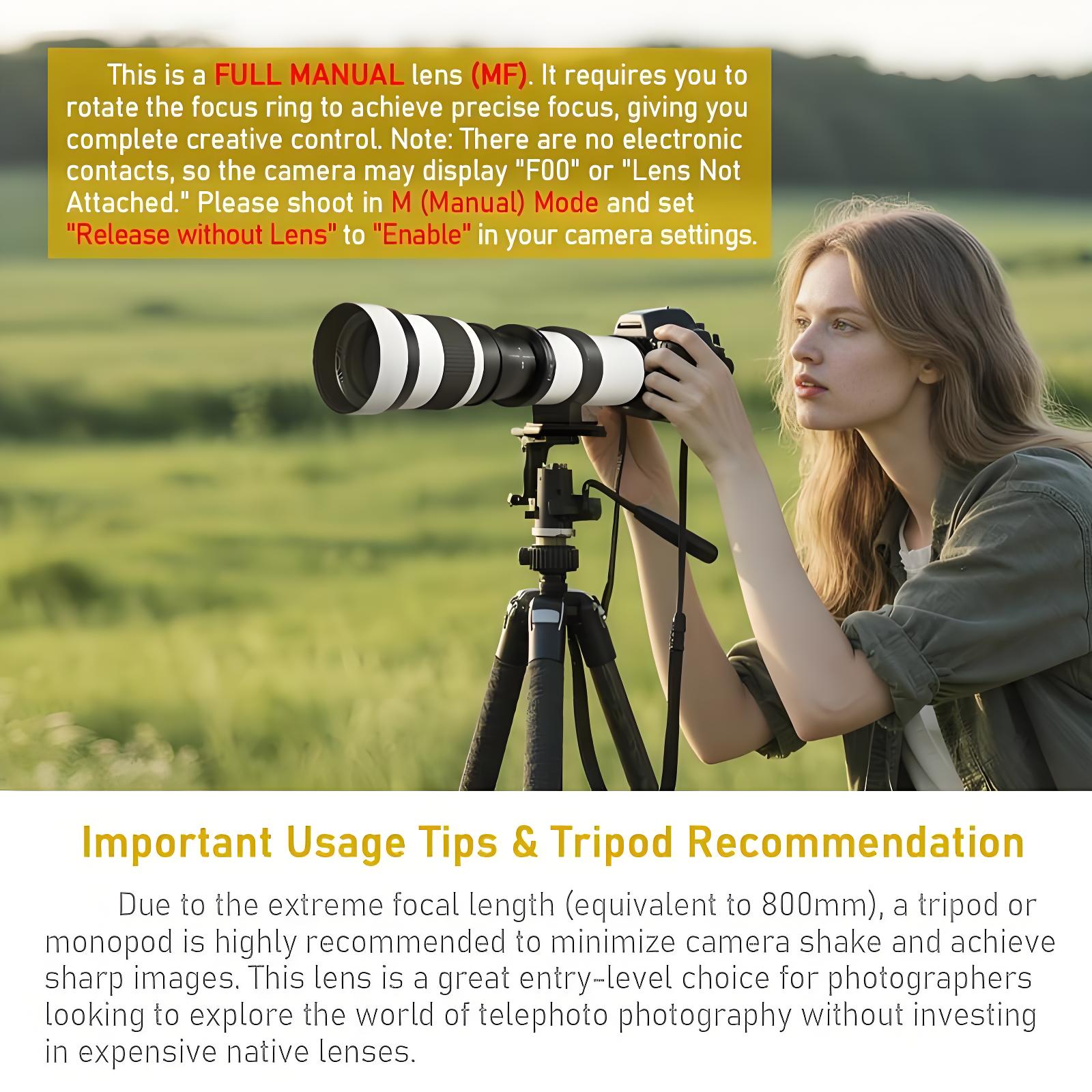 Supertelelens voor Canon/Nikon - Photography Ratio recensie en prijs