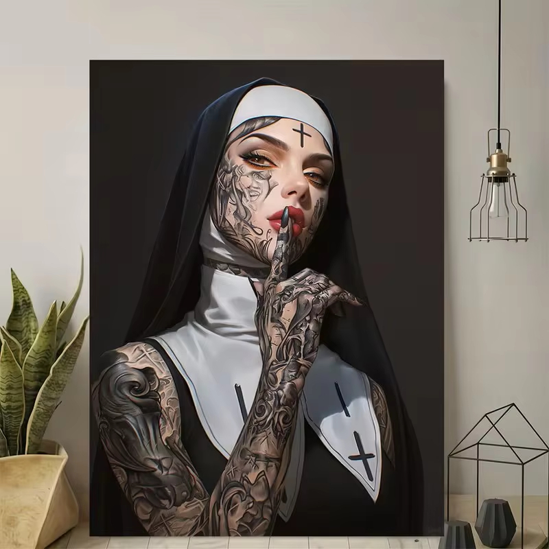 Modemeisje Tattoo Non Canvas P - Photography Trend recensie en prijs