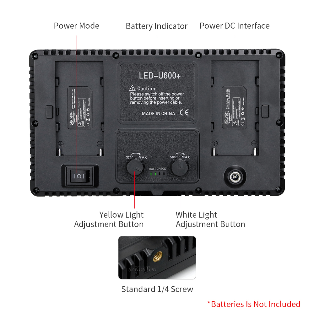 U800 Led Fotostudio Licht Voor - Pixel Art Led Panel recensie en prijs