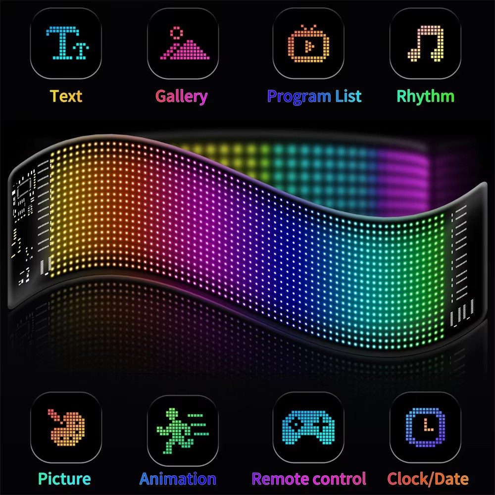 【16x96 LED PLus】【192mm*898mm】【 - Pixel Art Led Panel recensie en prijs