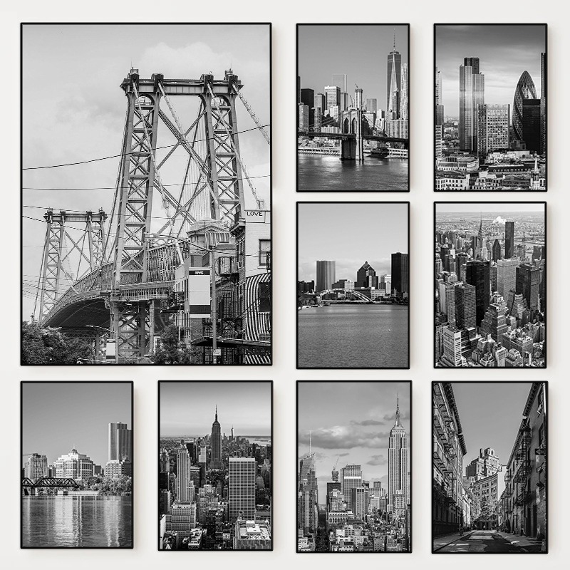 Zwart-wit New York City fotopo - Photography Mapped recensie en prijs