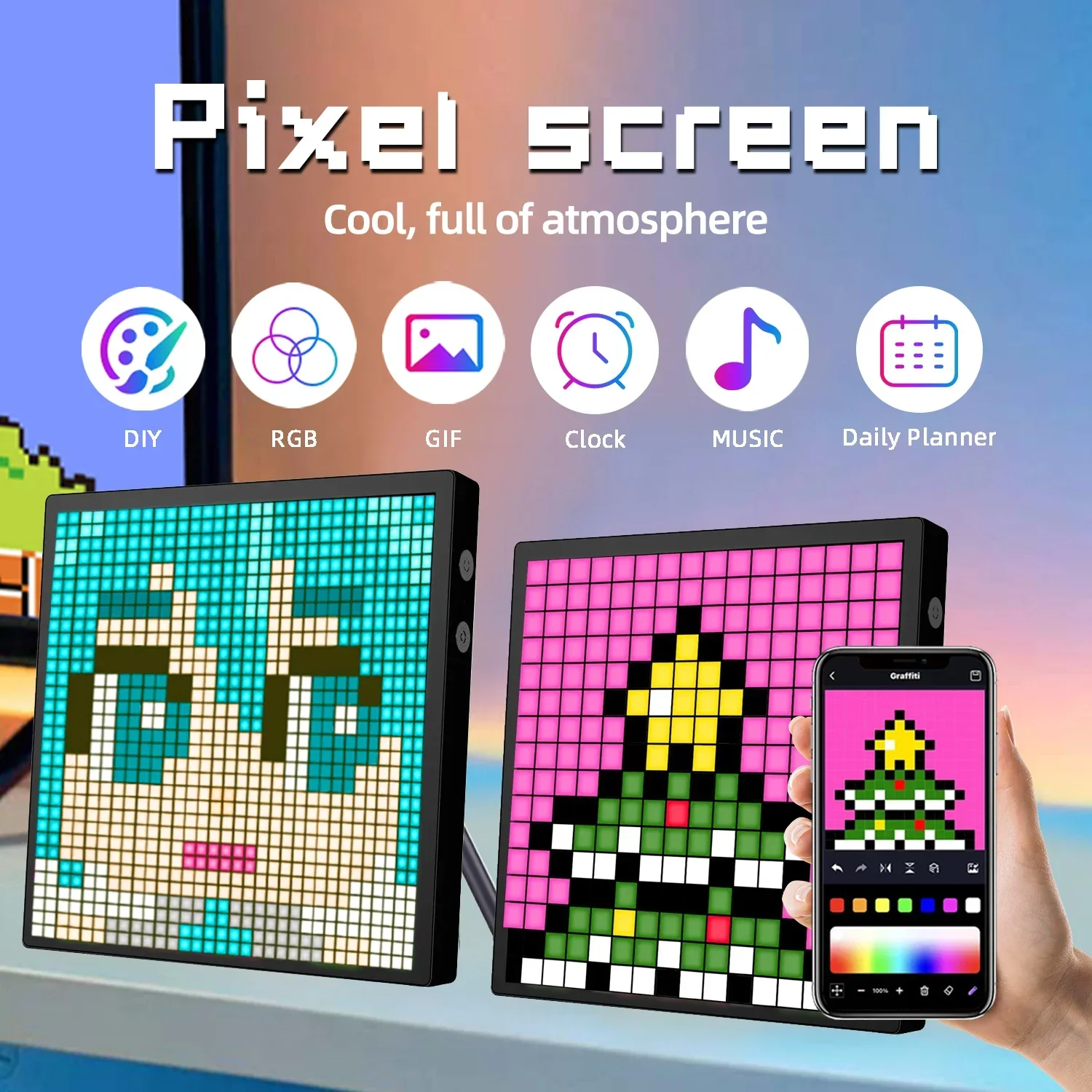 Smart LED Matrix Pixel Display - Pixel Art Led Panel recensie en prijs