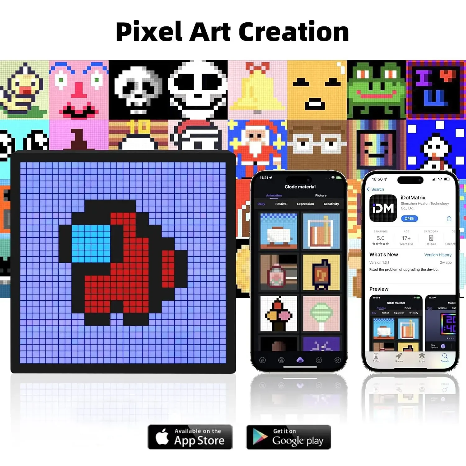 Smart LED Matrix Pixel Display - Pixel Art Led Panel recensie en prijs