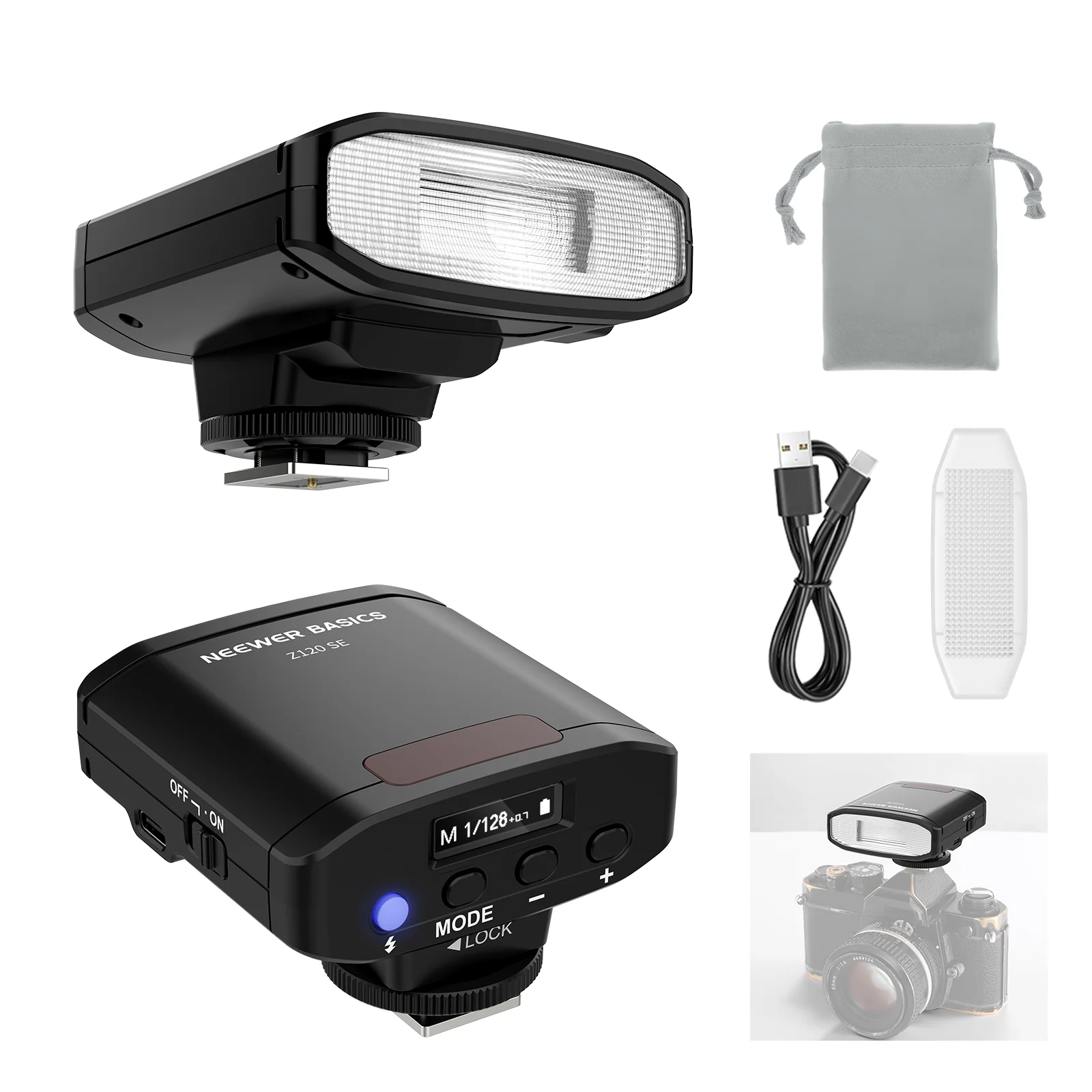NEEWER BASICS Z120 SE 5600K Mi - Speedlite Flash External recensie en prijs