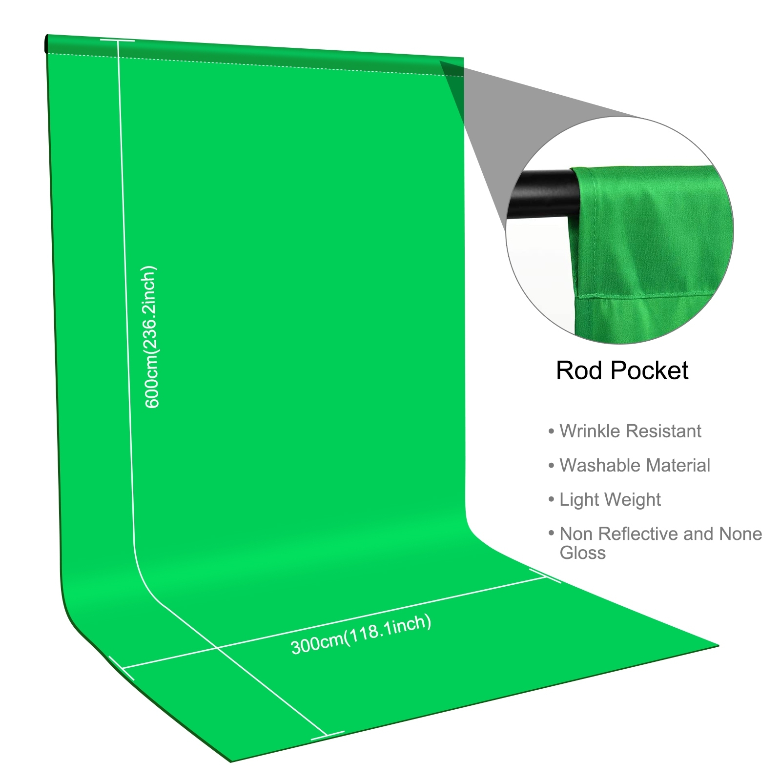 Puluz 3M X 2M 2M X 2M 1M X 2M  - Photography Backdrop Muslin recensie en prijs