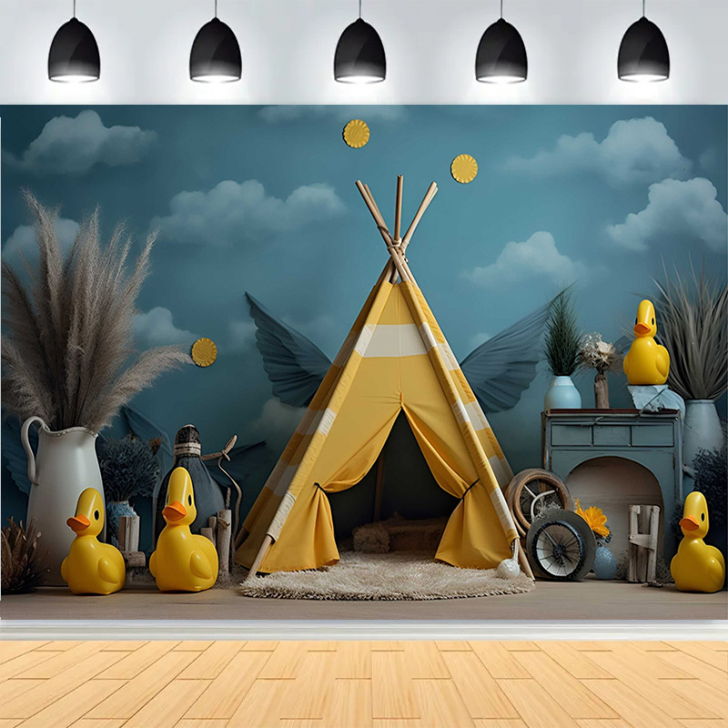 Safari Wild One Woodland Kids  - Photography Backdrop Muslin recensie en prijs