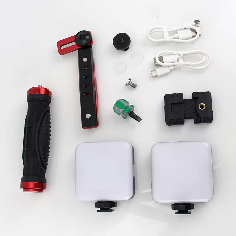 Mobiele LED-fotolamp voor tand - Photography Video recensie en prijs