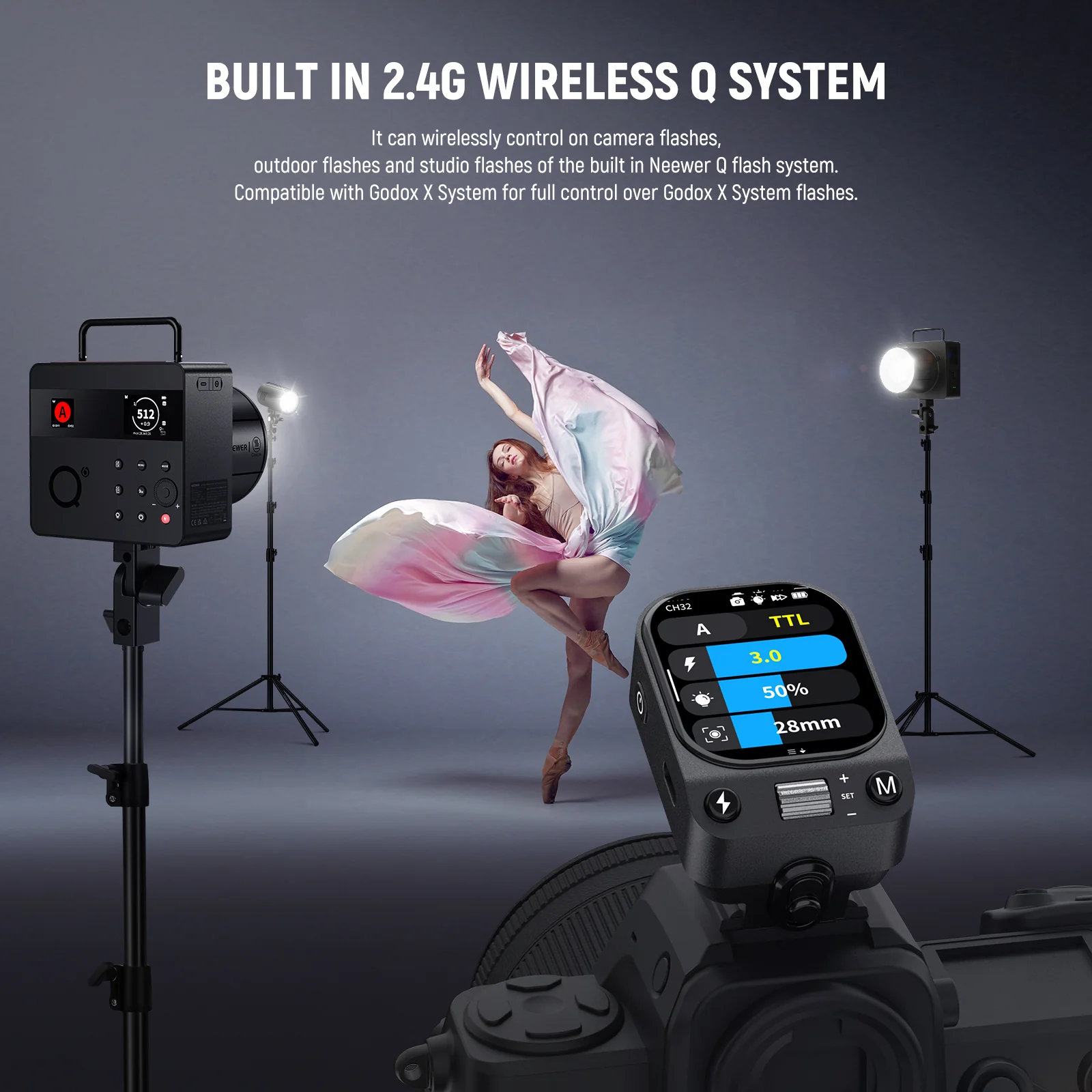 NEEWER QZ TTL Draadloze Flitst - Speedlite Flash External recensie en prijs