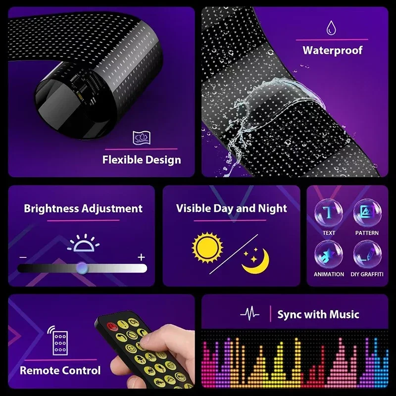 NIEUW Truck Eye Bluetooth APP  - Pixel Art Led Panel recensie en prijs