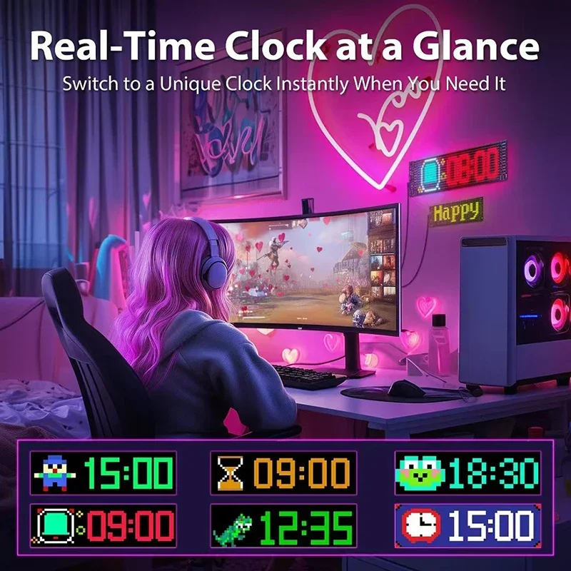 NIEUW Truck Eye Bluetooth APP  - Pixel Art Led Panel recensie en prijs