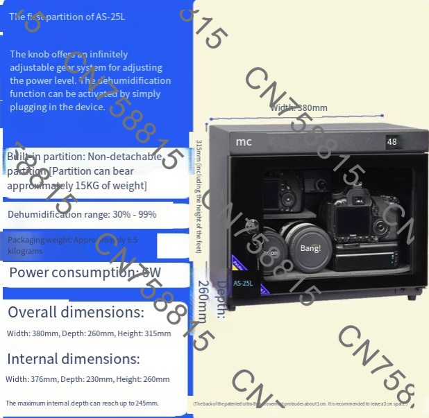 Voor cameralens Stempels Vocht - Camera Dry Cabinet recensie en prijs