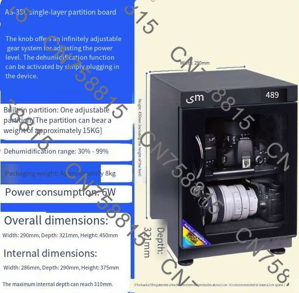 Voor cameralens Stempels Vocht - Camera Dry Cabinet recensie en prijs
