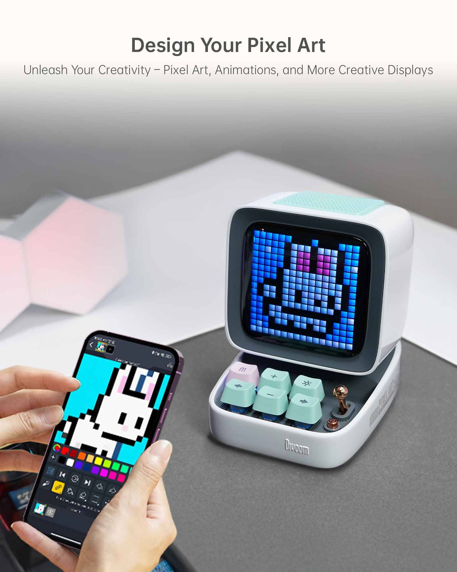 Divoom Ditoo-Pro Luidspreker M - Pixel Art Led Panel recensie en prijs