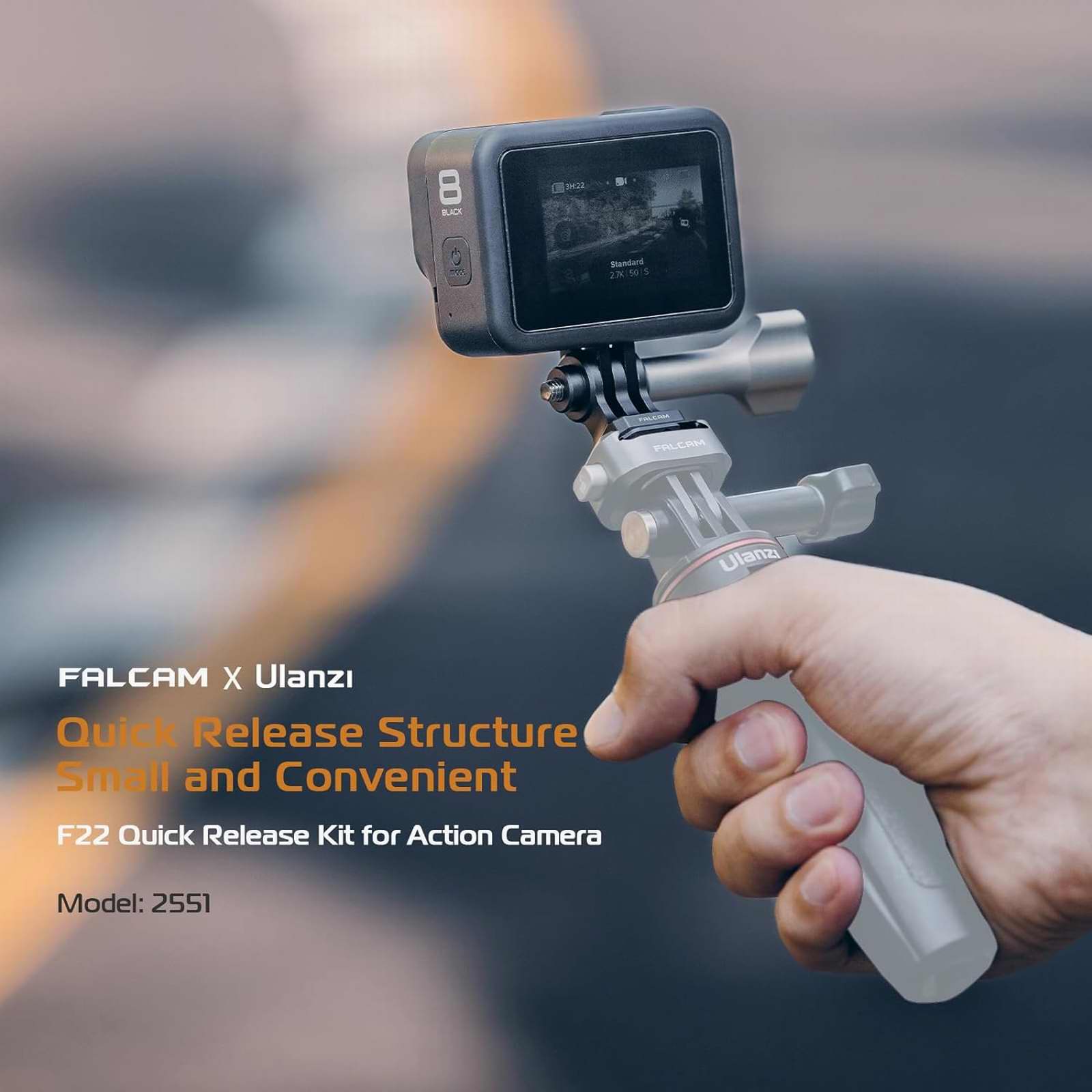 FALCAM F22 Actie Camera Quick  - Camera Cage Baseplate recensie en prijs