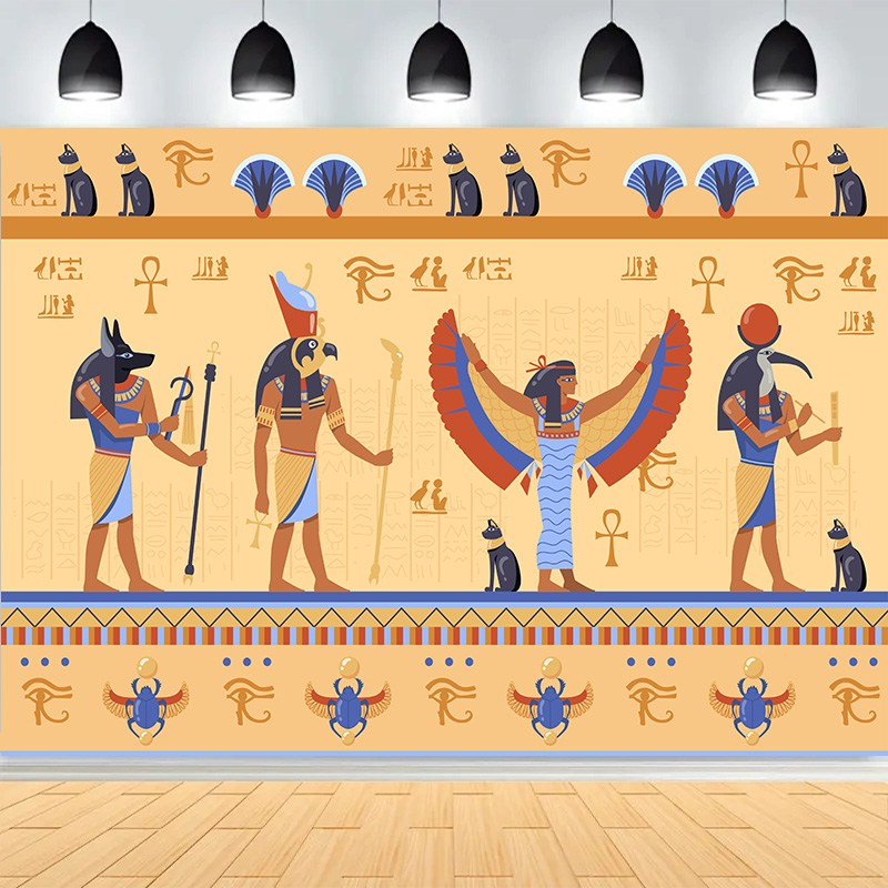 Oud-Egyptische hiërogliefen, b - Photography Backdrop Muslin recensie en prijs