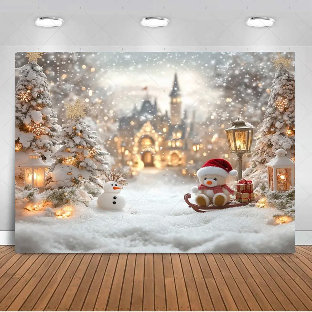 Witte Kerst Sneeuw Landschap A - Photography Composition recensie en prijs