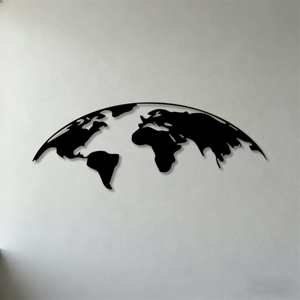 2D Metalen Wanddecoratie Werel - Photography Mapped recensie en prijs