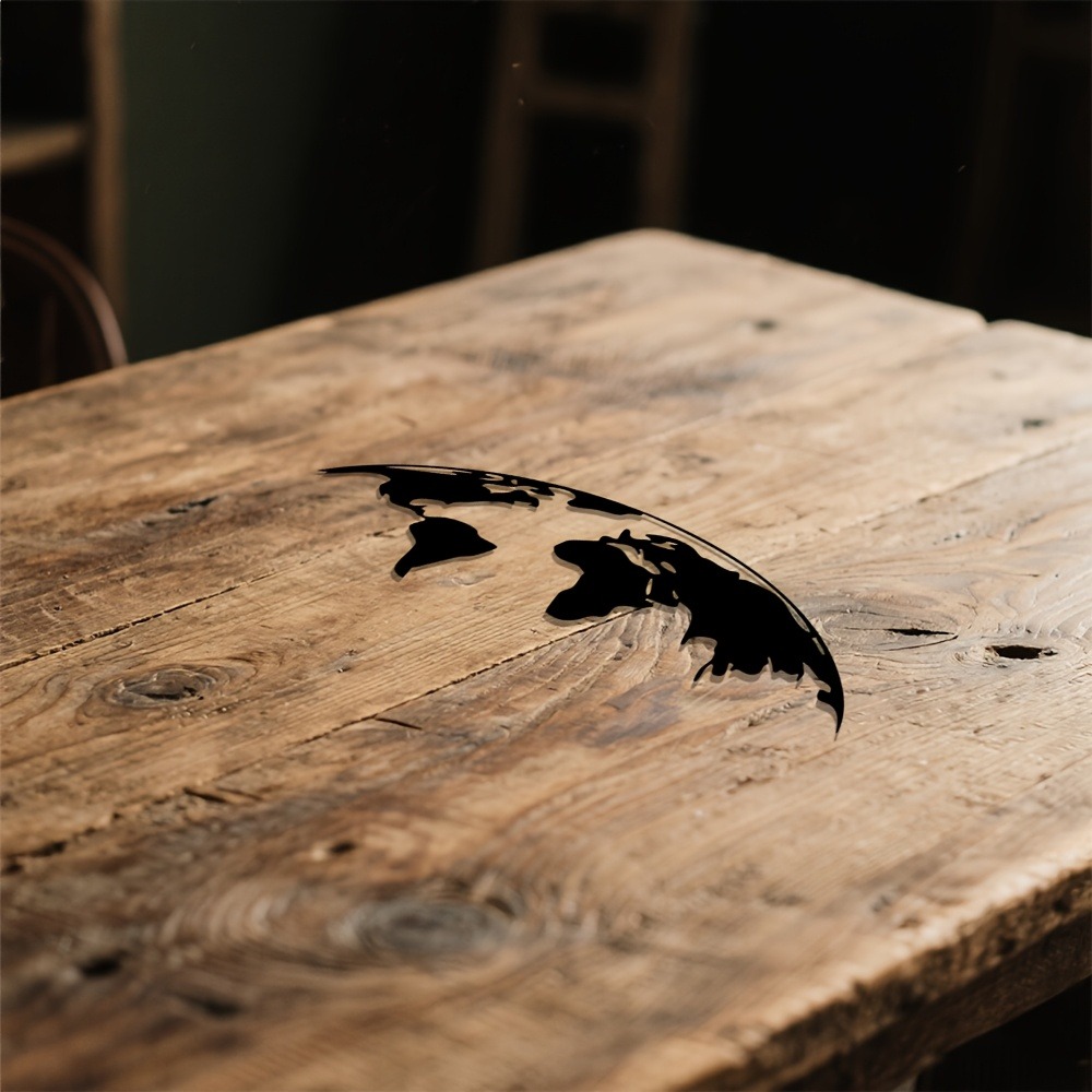 2D Metalen Wanddecoratie Werel - Photography Mapped recensie en prijs